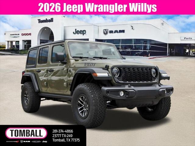 2026 Jeep Wrangler WRANGLER 4-DOOR WILLYS
