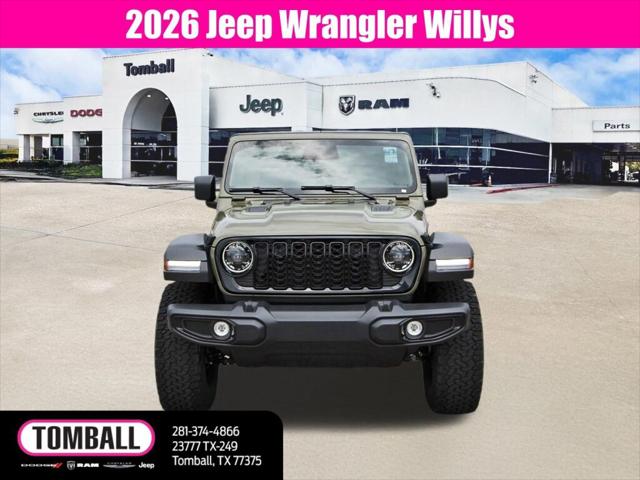 2026 Jeep Wrangler WRANGLER 4-DOOR WILLYS