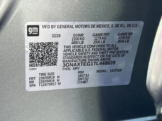 2026 Chevrolet Equinox AWD RS