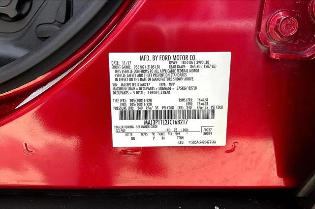 2018 Ford EcoSport SE