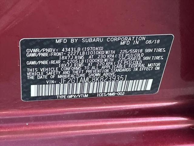 2019 Subaru Crosstrek 2.0i Limited