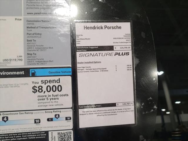 2026 Porsche Cayenne Cayenne