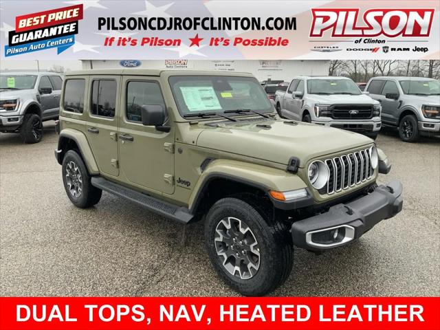 2026 Jeep Wrangler 4-Door Sahara 4x4 for sale in Clinton, IN