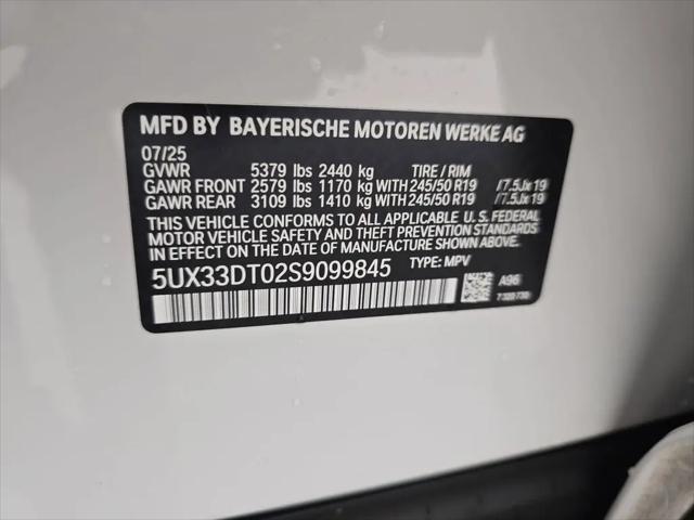 2025 BMW X4 xDrive30i