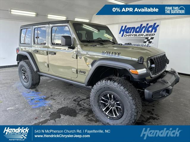 2026 Jeep Wrangler 4-Door Willys 4x4 for sale in Fayetteville, NC