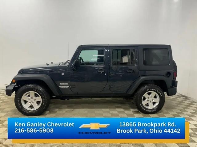 2018 Jeep Wrangler JK Unlimited Sport S 4x4