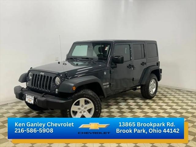 2018 Jeep Wrangler JK Unlimited Sport S 4x4 for sale in Brook Park, OH