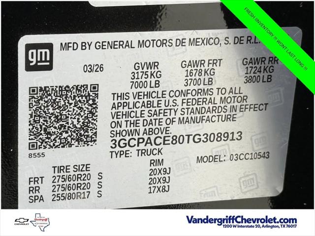 2026 Chevrolet Silverado 1500 2WD Crew Cab Short Bed LT