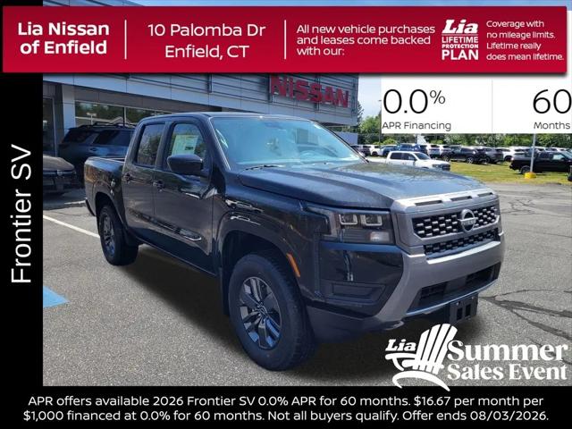 2026 Nissan Frontier Crew Cab SV 4x4 for sale in Enfield, CT