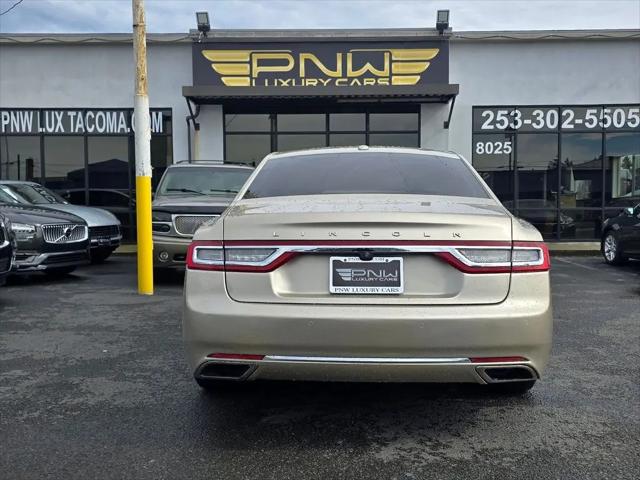 2017 Lincoln Continental Select