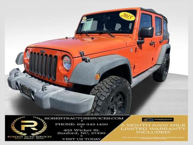 2015 Jeep Wrangler Unlimited Sport for sale in Sanford, NC