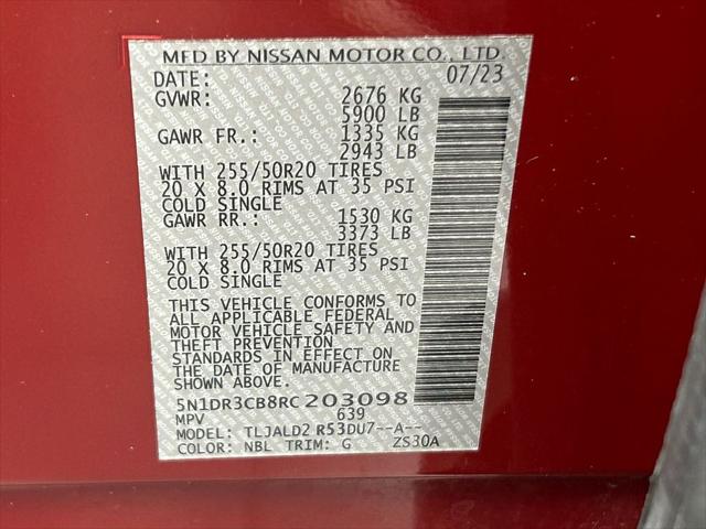 2024 Nissan Pathfinder SL FWD