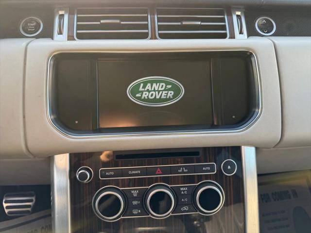 2016 Land Rover Range Rover 5.0L V8 Supercharged