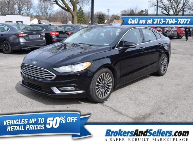 2017 Ford Fusion SE for sale in Taylor, MI