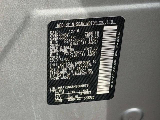 2017 Nissan Armada SL
