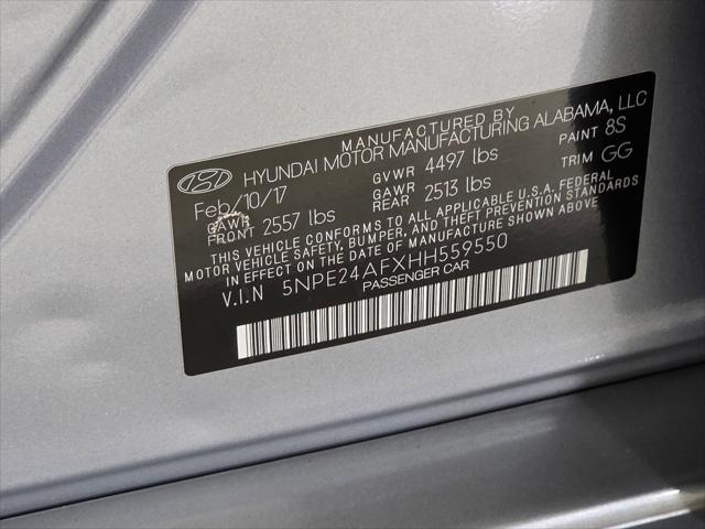 2017 Hyundai Sonata SE