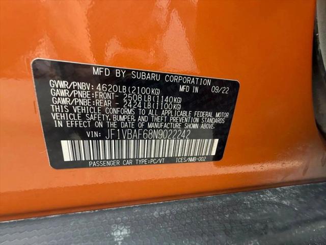 2022 Subaru WRX Premium