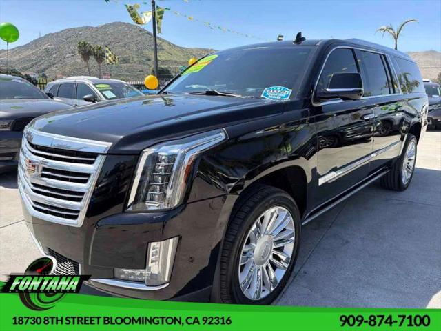 2020 Cadillac Escalade ESV 2WD Platinum for sale in Bloomington, CA