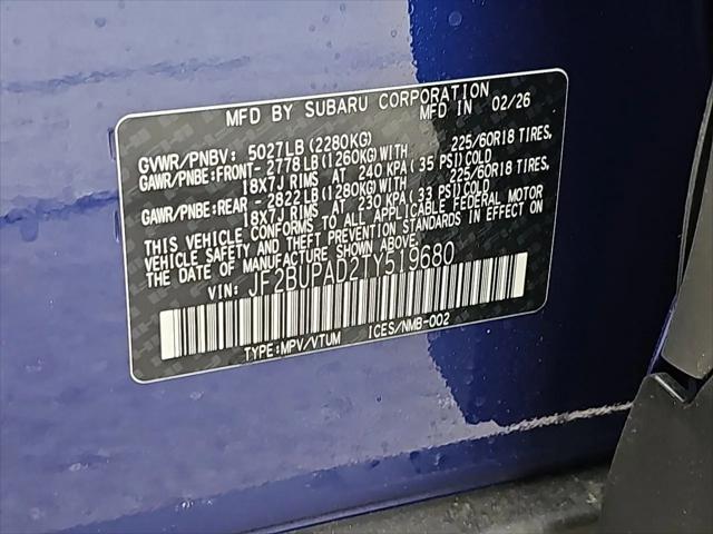 2026 Subaru Outback Premium