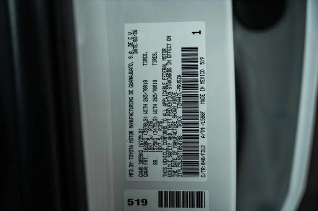 2026 Toyota Tacoma TRD Off Road