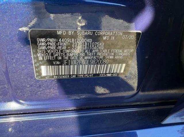 2020 Subaru WRX STI STI