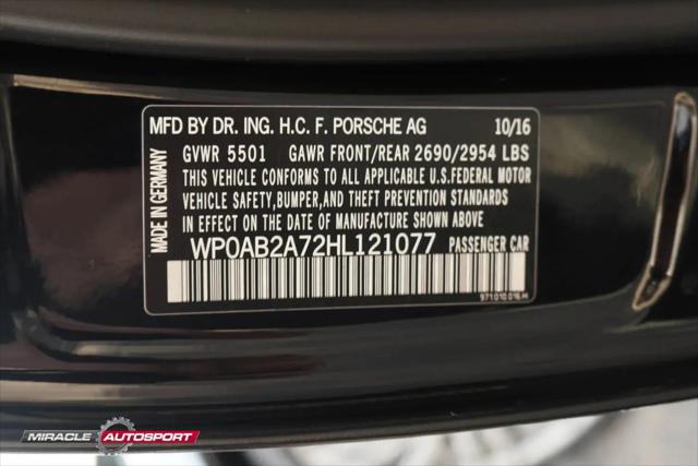 2017 Porsche Panamera 4S