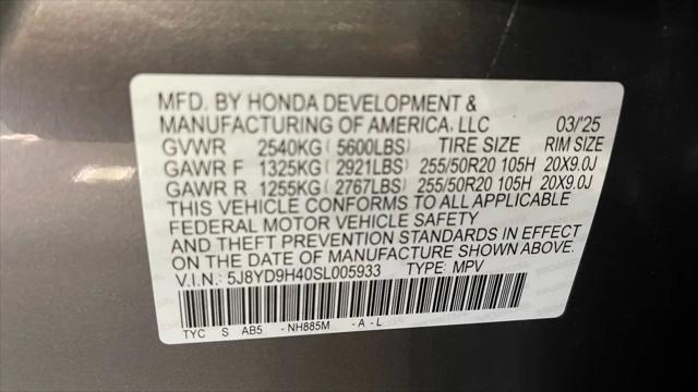 2025 Acura MDX Technology Package