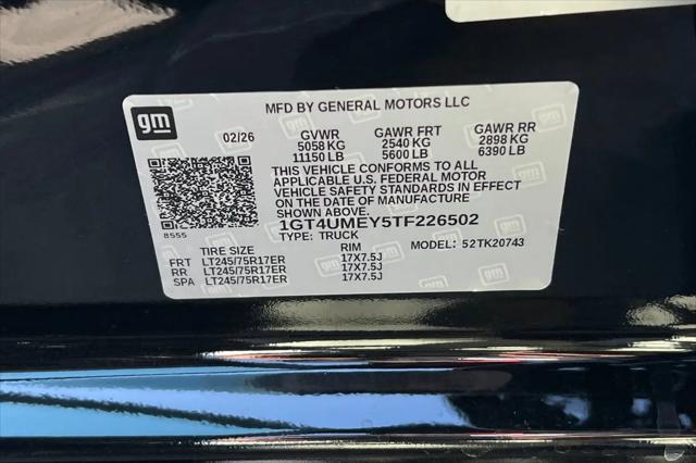 2026 GMC Sierra 2500HD Crew Cab, Standard Bed, SLE, 4WD