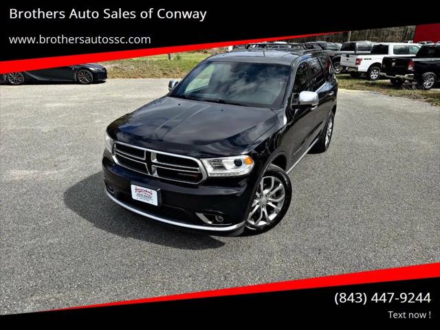 2018 Dodge Durango Citadel Anodized Platinum AWD for sale in Conway, SC
