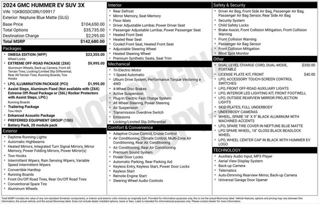 2024 GMC HUMMER EV 3X