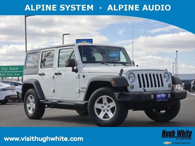 2016 Jeep Wrangler Unlimited Sport for sale near Lancaster, OH
