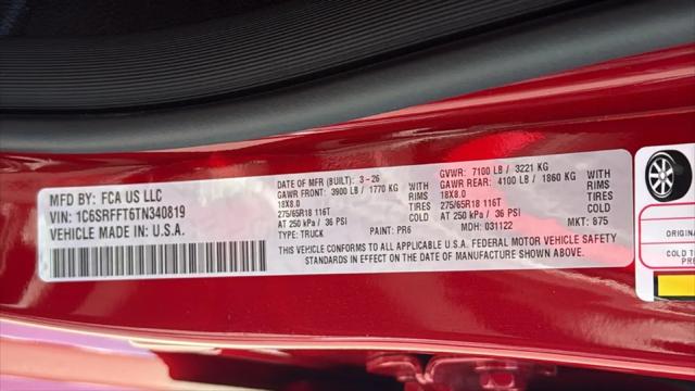 2026 Ram 1500 Big Horn Crew Cab 4x4 5'7" Box