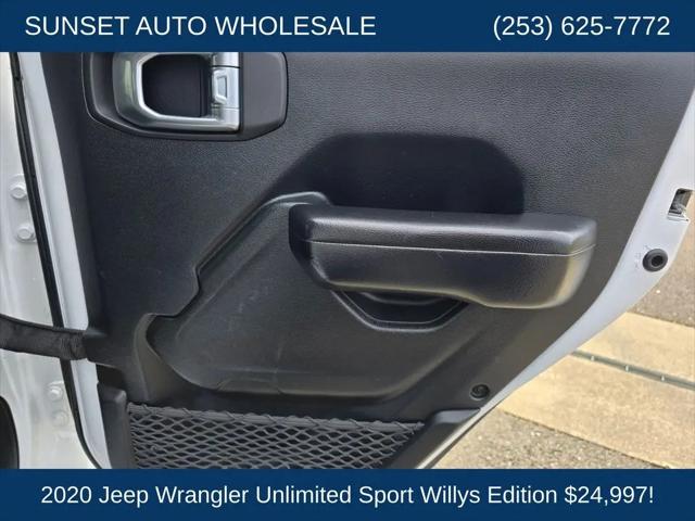 2020 Jeep Wrangler Willys 4x4