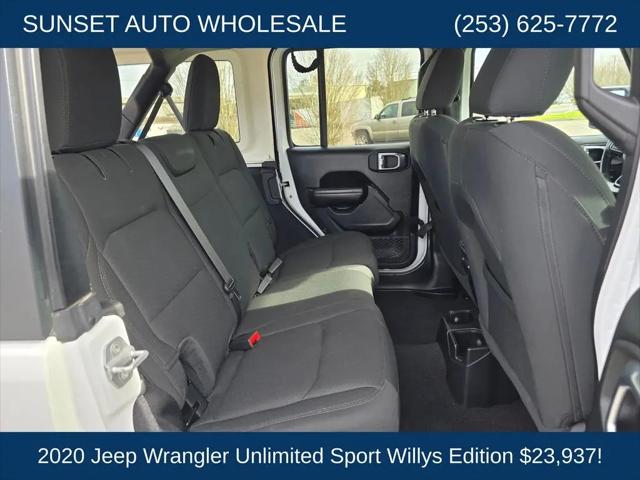 2020 Jeep Wrangler Willys 4x4