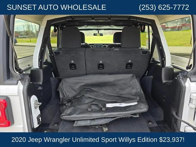 2020 Jeep Wrangler Willys 4x4