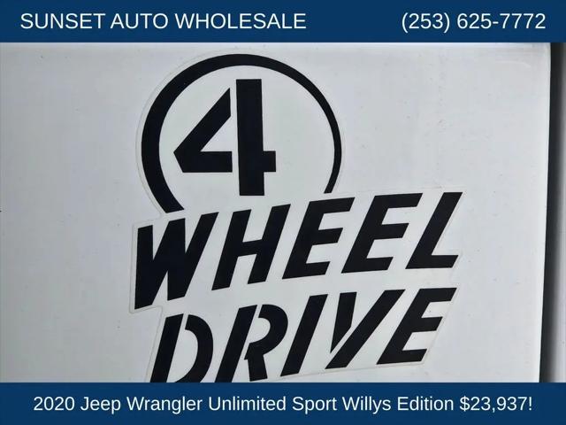 2020 Jeep Wrangler Willys 4x4