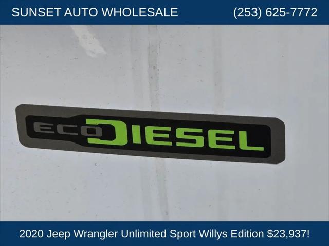 2020 Jeep Wrangler Willys 4x4