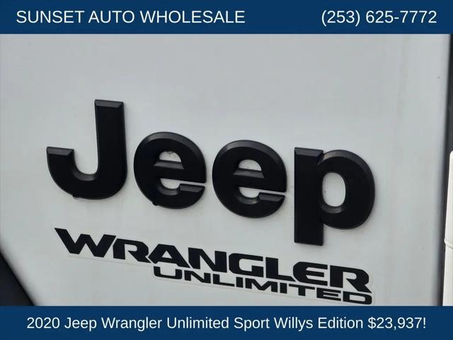 2020 Jeep Wrangler Willys 4x4