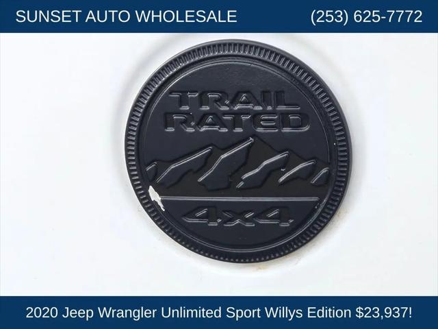 2020 Jeep Wrangler Willys 4x4