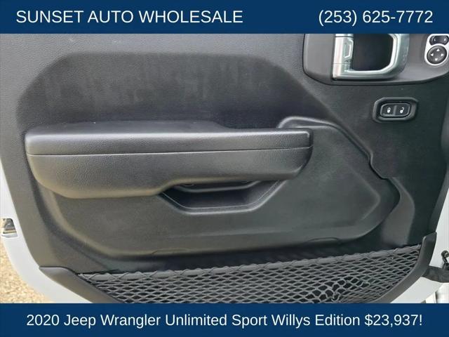 2020 Jeep Wrangler Willys 4x4