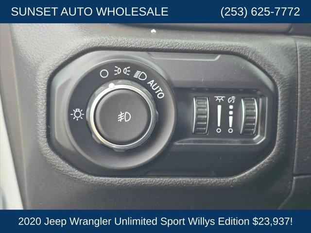 2020 Jeep Wrangler Willys 4x4