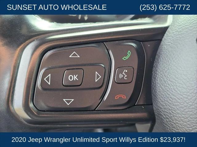 2020 Jeep Wrangler Willys 4x4