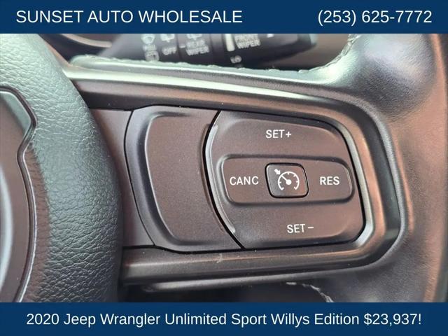 2020 Jeep Wrangler Willys 4x4