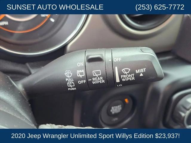 2020 Jeep Wrangler Willys 4x4