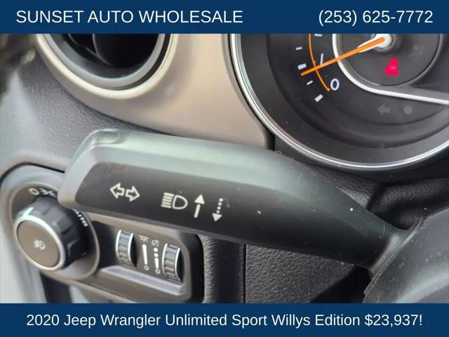 2020 Jeep Wrangler Willys 4x4