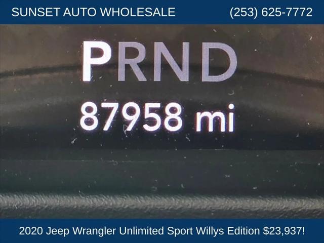 2020 Jeep Wrangler Willys 4x4