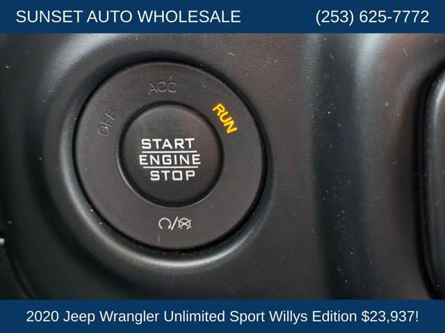 2020 Jeep Wrangler Willys 4x4