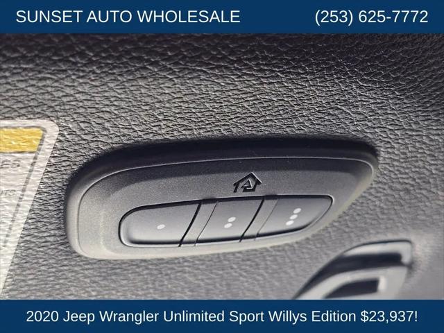 2020 Jeep Wrangler Willys 4x4
