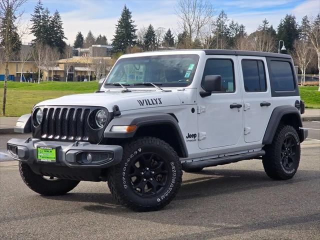 2020 Jeep Wrangler Willys 4x4 for sale in Tacoma, WA