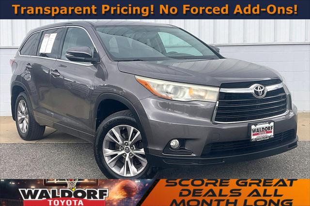 2016 Toyota Highlander LE Plus V6 2016 Toyota Highlander LE Plus V6